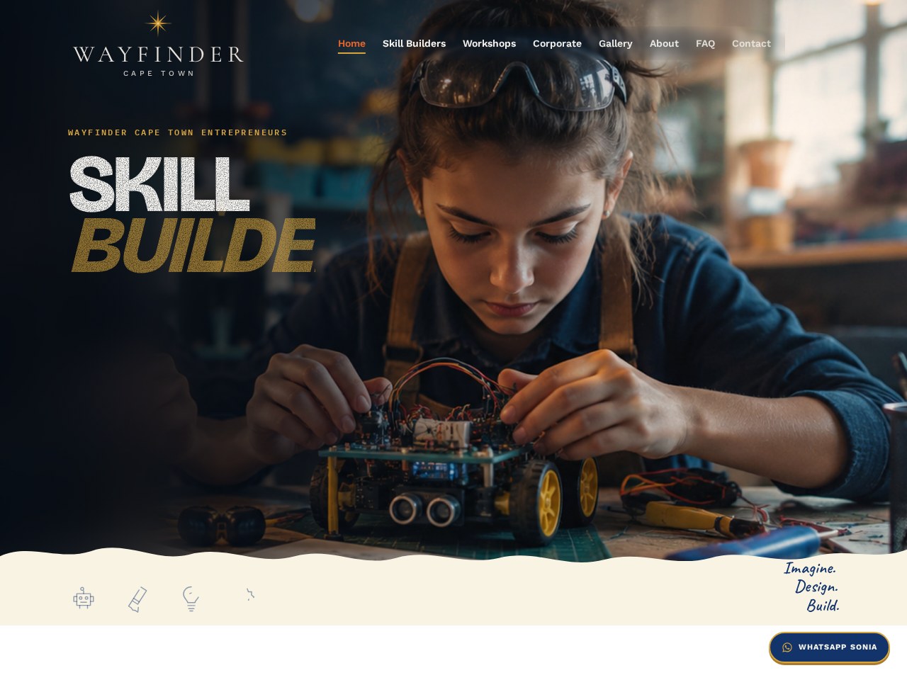 Wayfinder Skill Builders website by LaunchDesk Digital